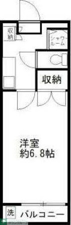 メゾンエクレールの物件間取画像